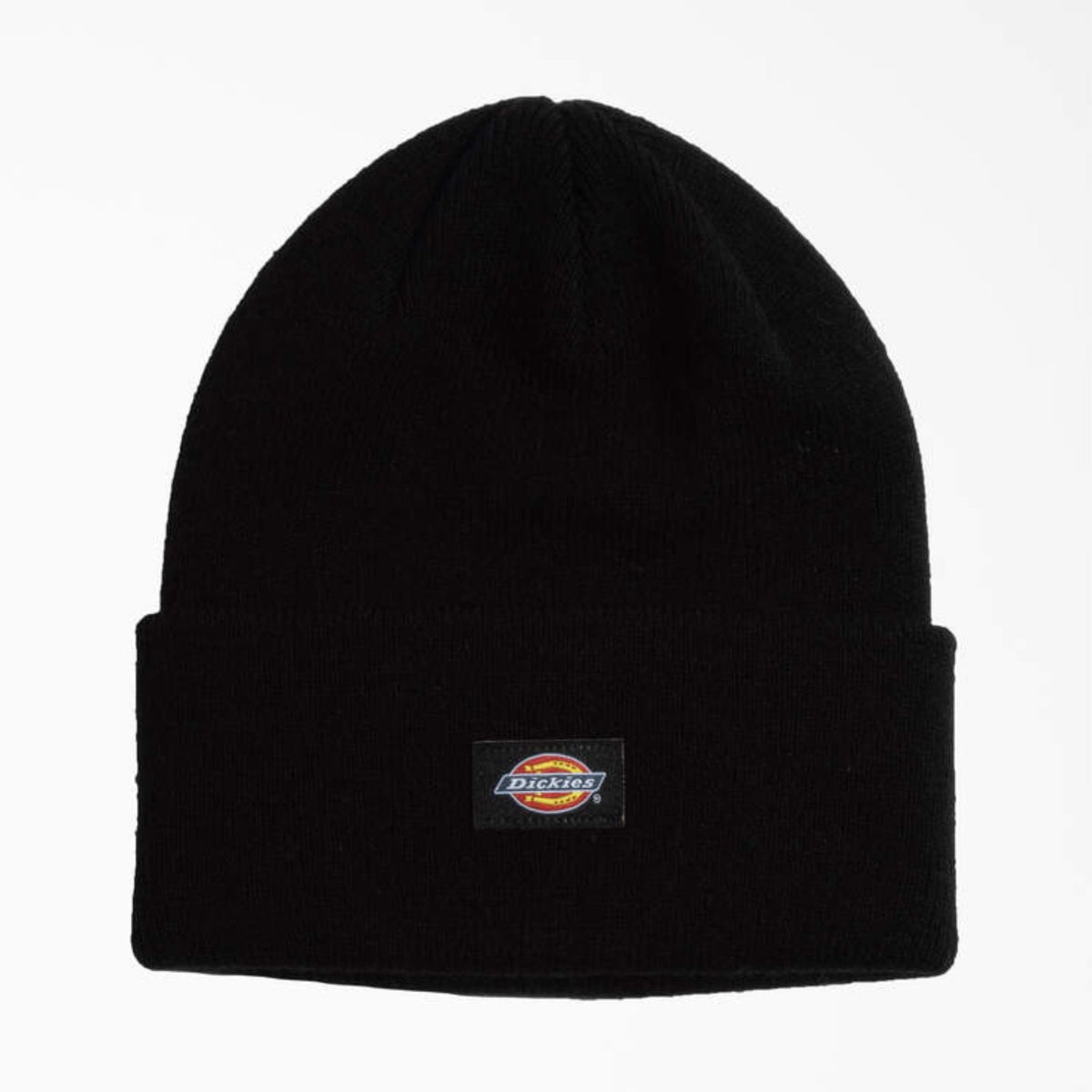 Dickies Logo Patch Tall Cuffed Acrylic Beanie - Work World - Workwear, Work Boots, Safety Gear