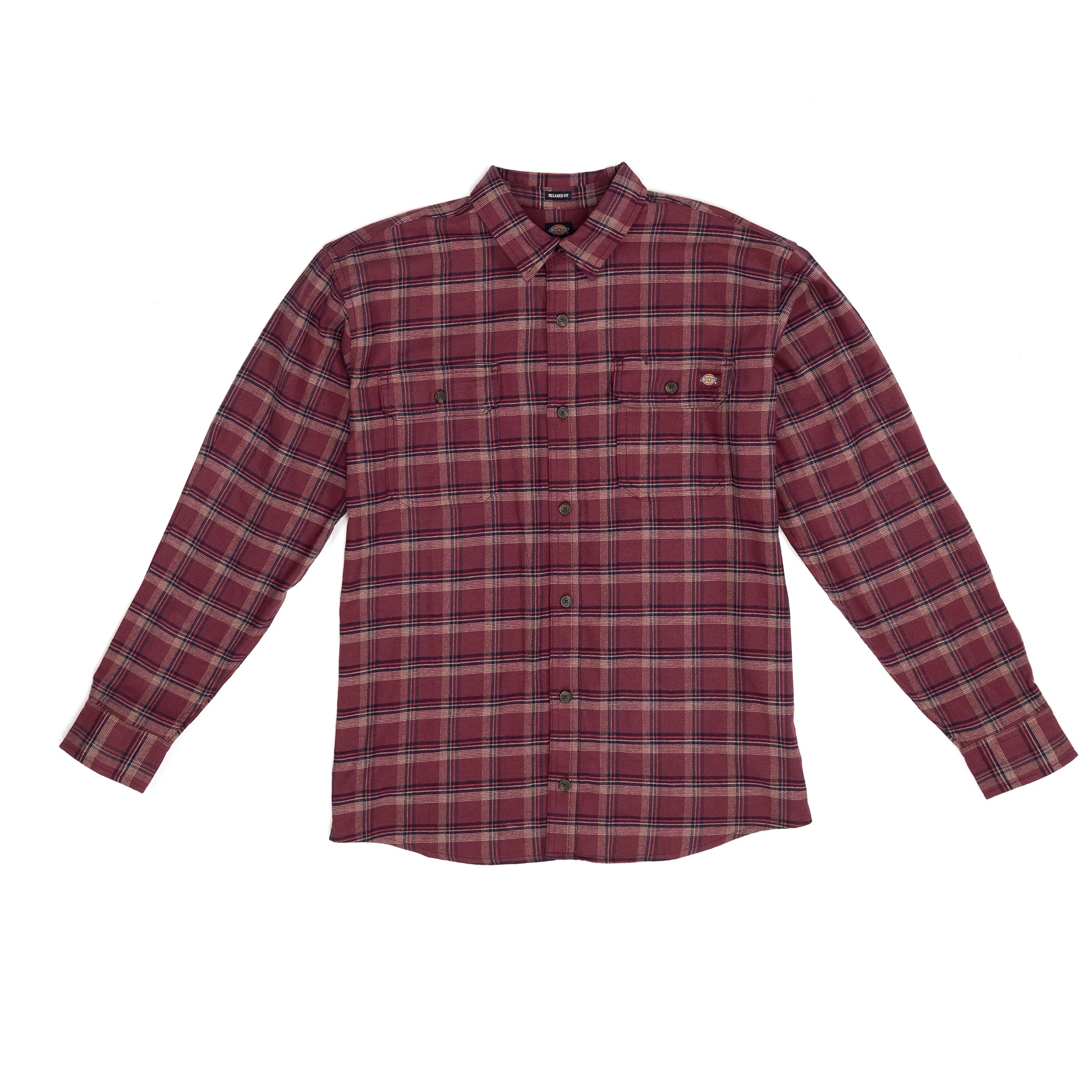 Dickies Men's Flex Long Sleeve Flannel Shirt - Work World - Workwear, Work Boots, Safety Gear