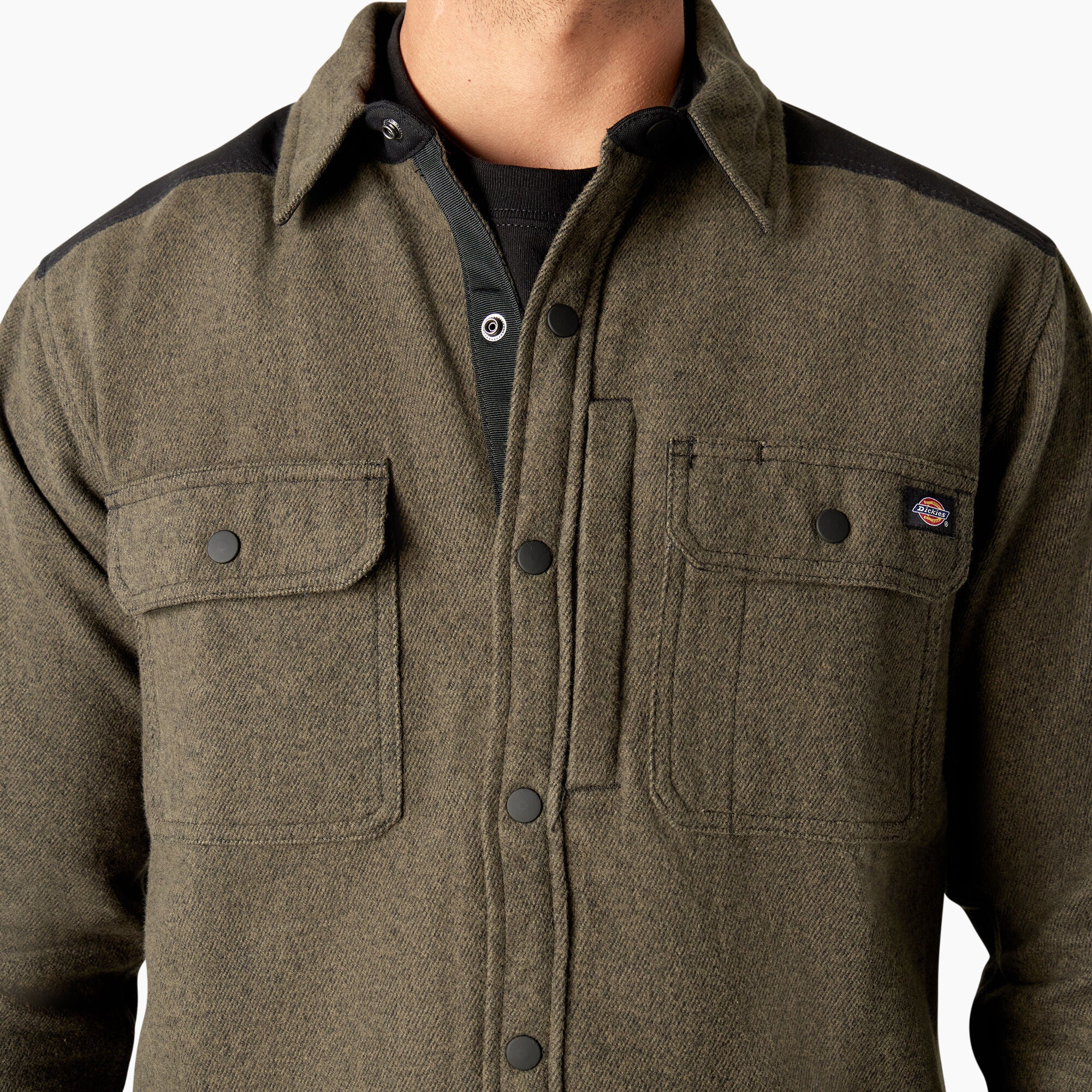 Dickies Men's Performance Brawny Flannel Long Sleeve Shirt - Work