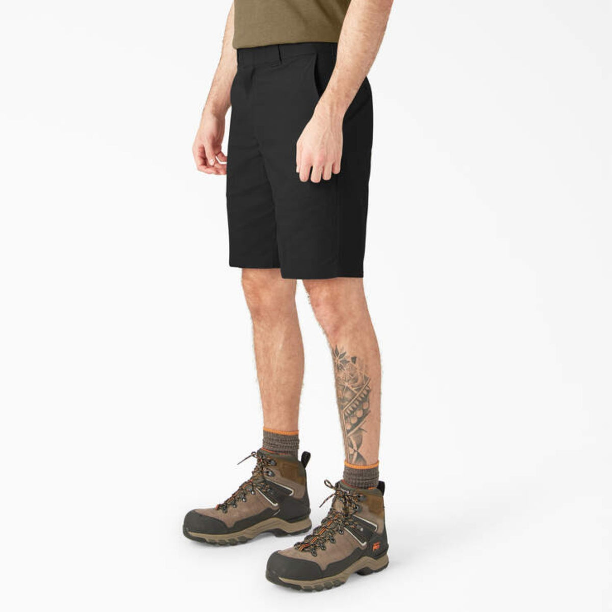 Dickies Men&#39;s Flex Relaxed Fit 11&quot; Twill Work Short - Work World - Workwear, Work Boots, Safety Gear