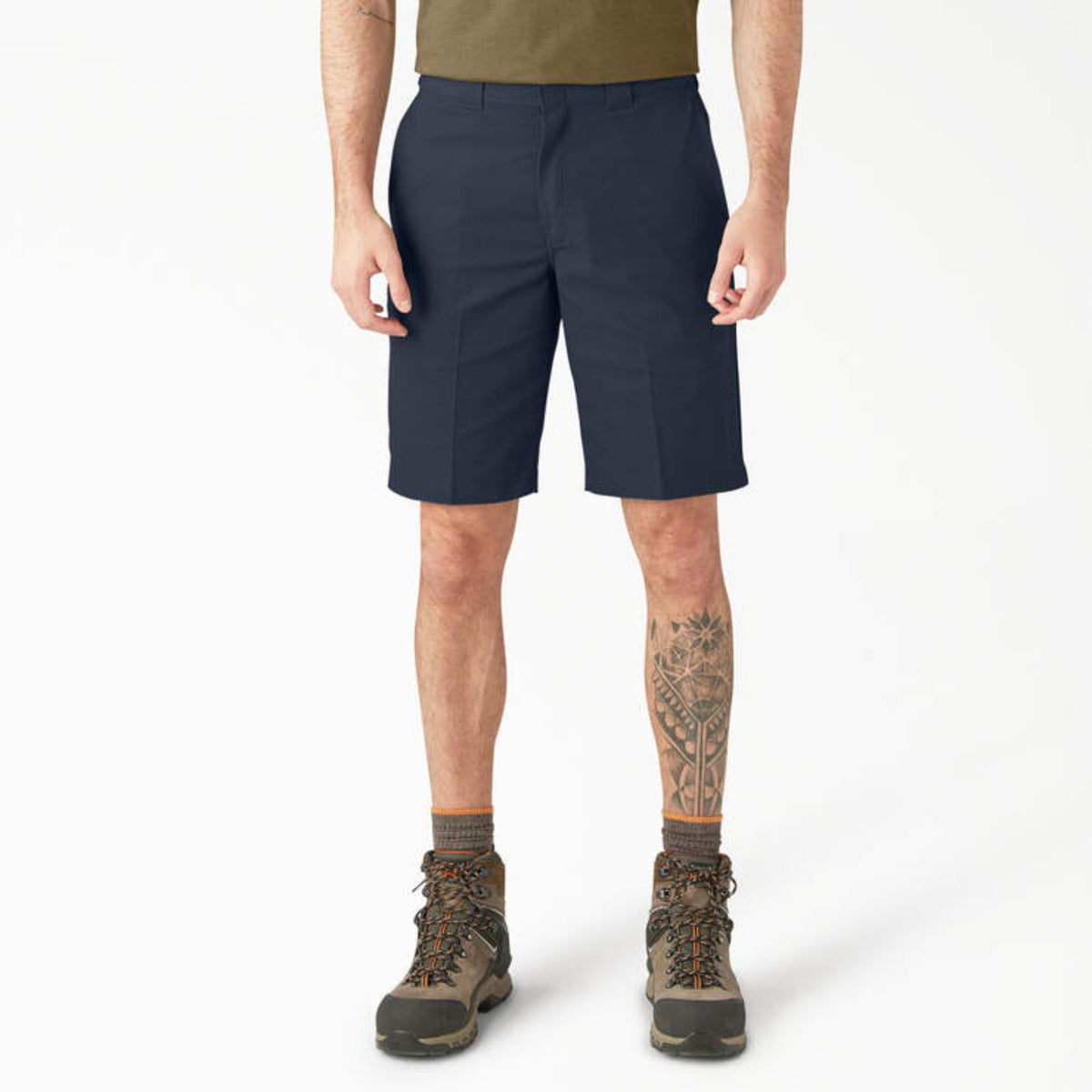 Dickies Men&#39;s Flex Relaxed Fit 11&quot; Twill Work Short - Work World - Workwear, Work Boots, Safety Gear