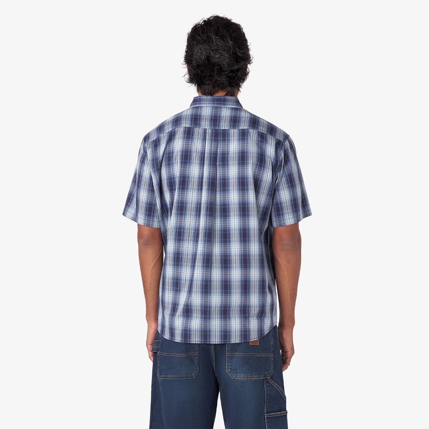 Dickies Men s FLEX Woven Short Sleeve Button Down Shirt Work World