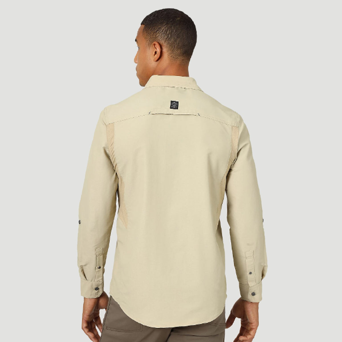Wrangler ATG Men&#39;s Button Down Long Sleeve Work Shirt - Work World - Workwear, Work Boots, Safety Gear