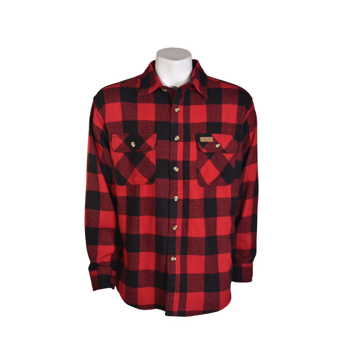 Hickory Shirt Co. Men&#39;s Button-Down Long Sleeve Flannel Shirt - Work World - Workwear, Work Boots, Safety Gear