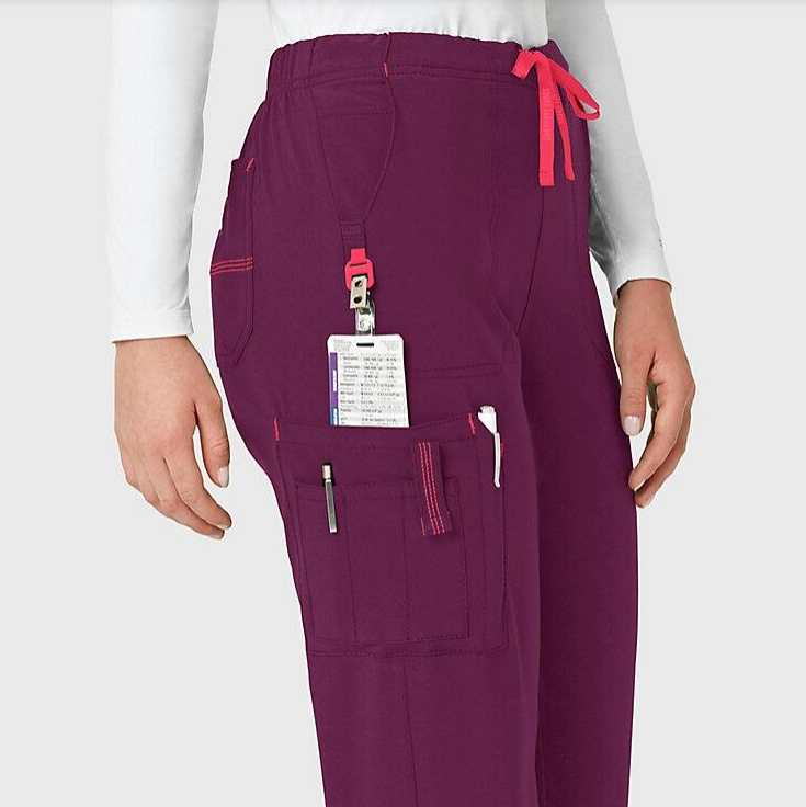 Carhartt Cross-Flex Force Women's 7-Pocket STRETCH Convertible Drawstring  Cargo Scrub Pants, Scrub Pants