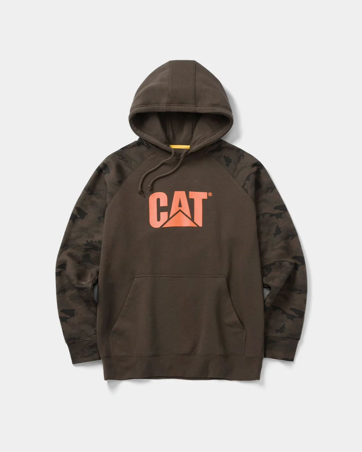 CAT Men&#39;s Colorblock Raglan Logo Hoodie - Work World - Workwear, Work Boots, Safety Gear