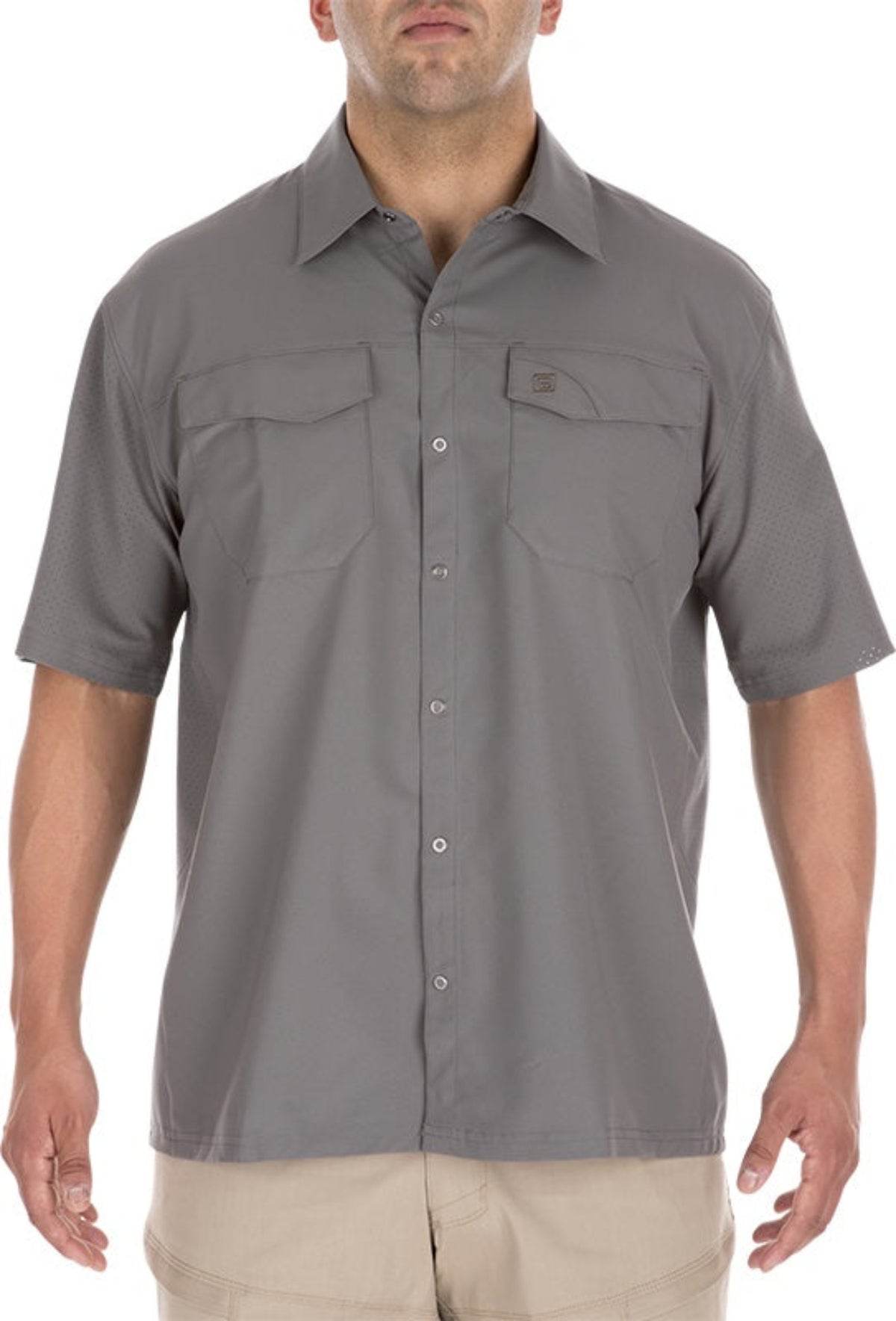 5.11 Tactical Men&#39;s Freedom Flex Short Sleeve Button Down Shirt - Work World - Workwear, Work Boots, Safety Gear