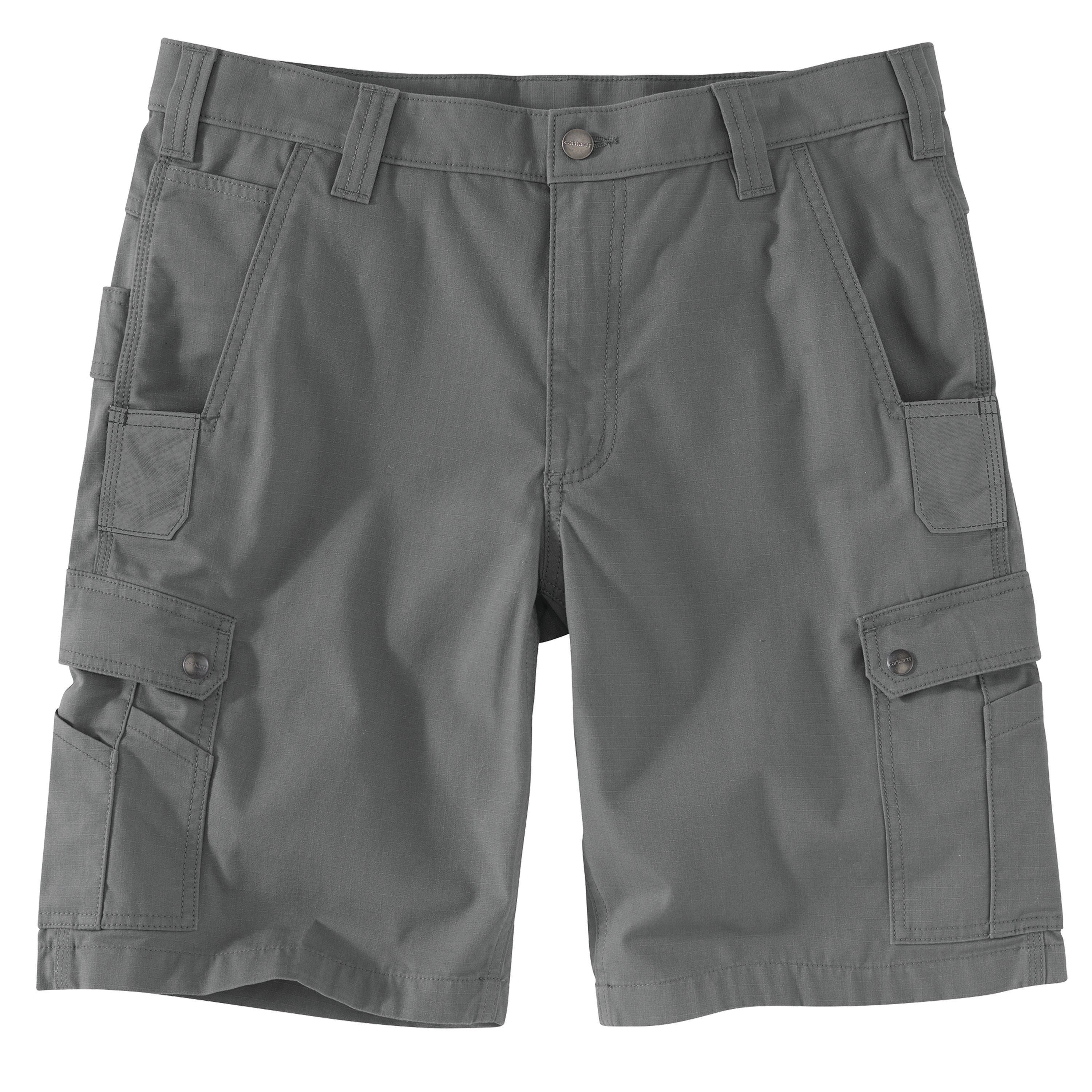 Carhartt Relaxed fashion Fit Rugged Flex Work Cargo Gray Shorts Men’s 48 x 10”