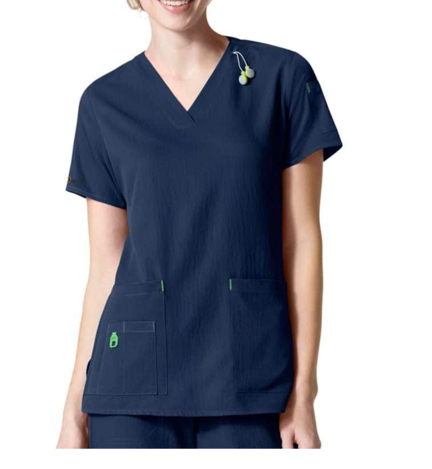 Carhartt Women's Cross-Flex V-Neck Media Scrub Top - Work World - Workwear, Work Boots, Safety Gear