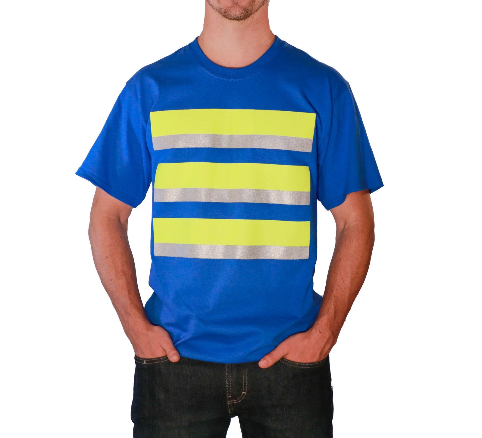 Tops, Crewneck, XS, High Visibility, Safety, L, Short Sleeves